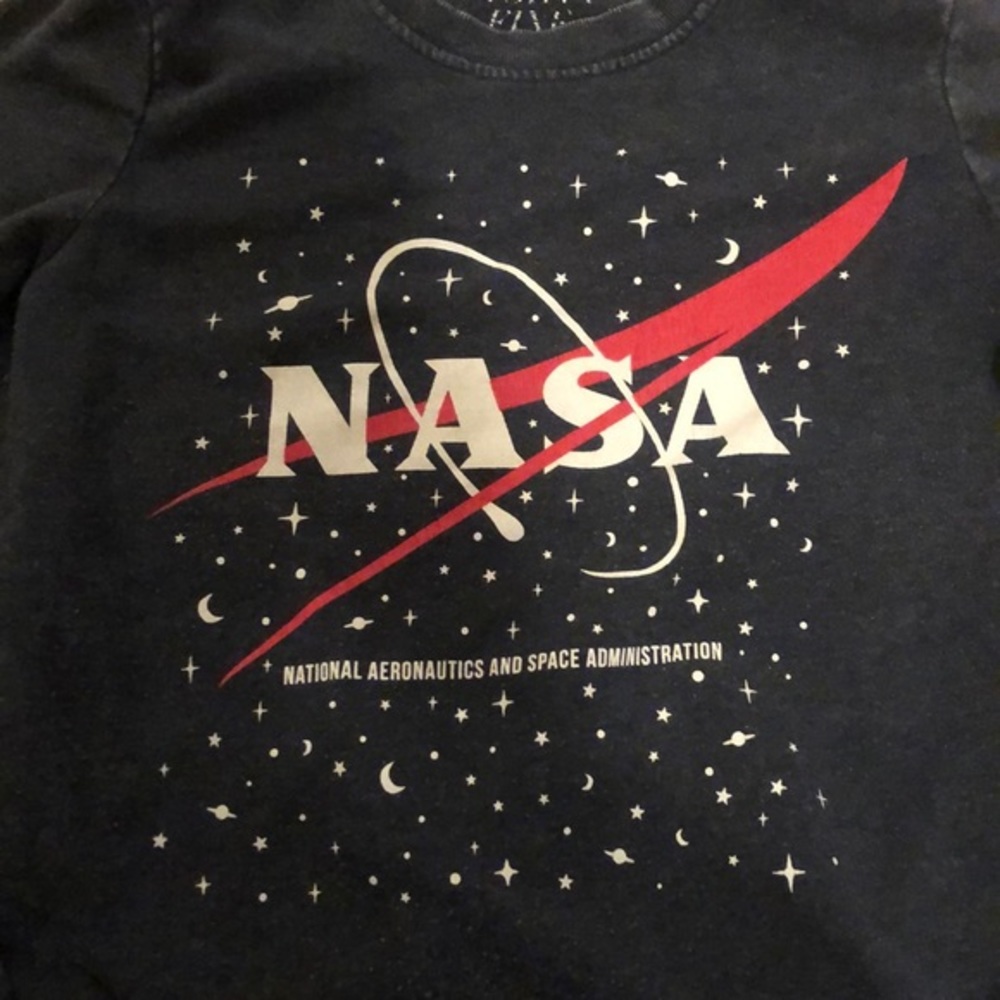NASA navy crew sweatshirt
